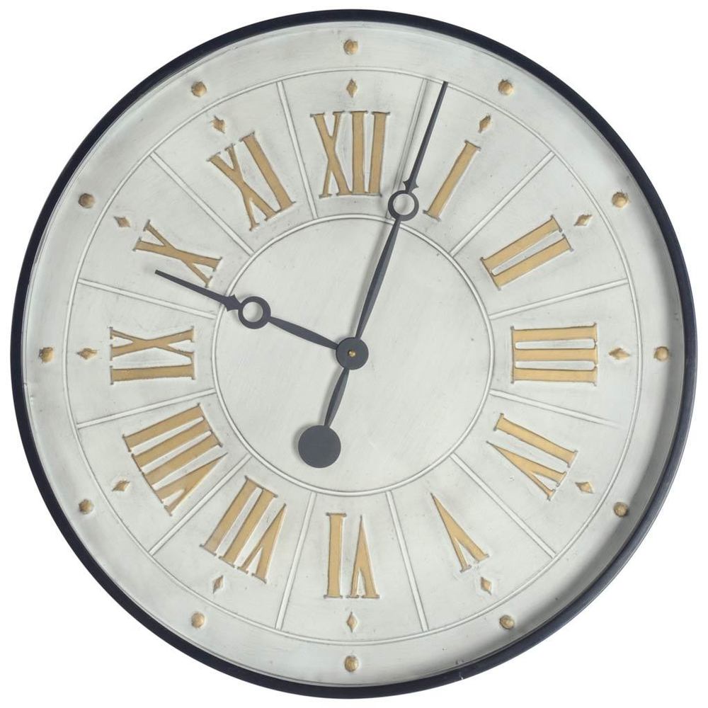 Mercana Broad White Clock