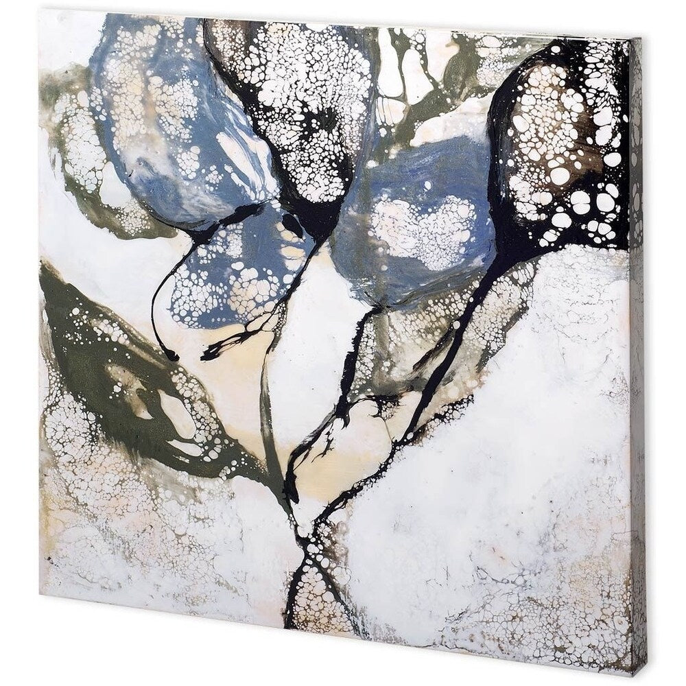 Mercana Crackled Stems II (41 x 41) Made to Order Canvas Art