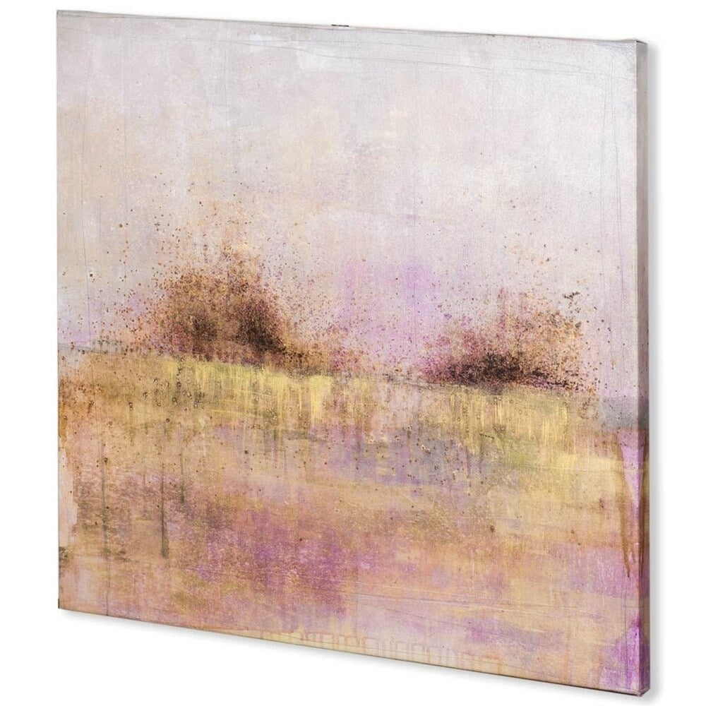 Mercana Granulated Amethyst (41 x 41) Made to Order Canvas Art - Multi