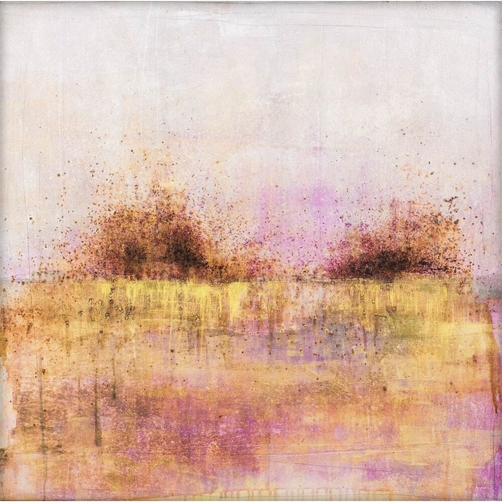 Mercana Granulated Amethyst (41 x 41) Made to Order Canvas Art - Multi