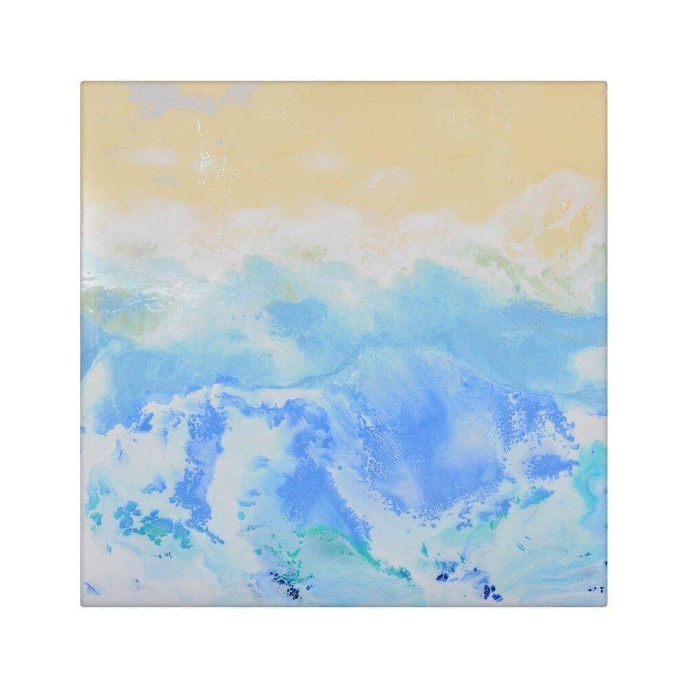 Mercana Morning Surf II (30 x 30) Made to Order Canvas Art