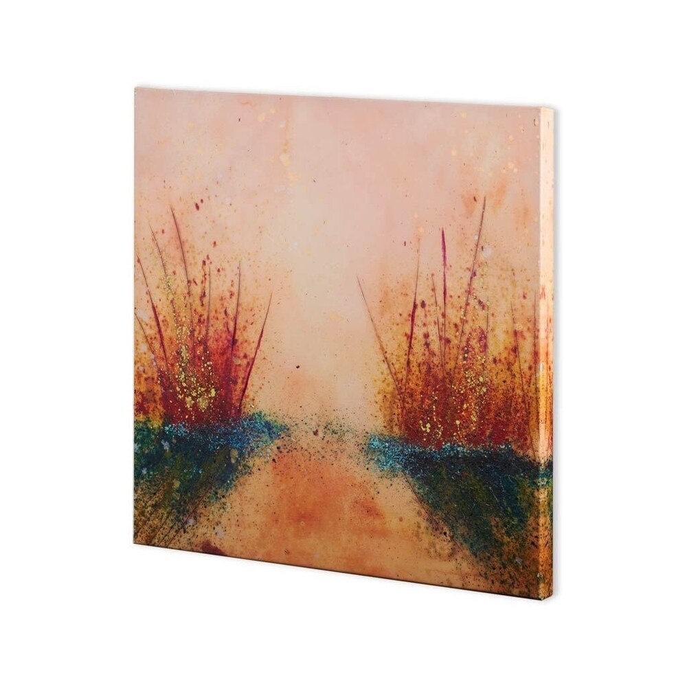 Mercana Paddling at Sunset (30 x 30) Made to Order Canvas Art