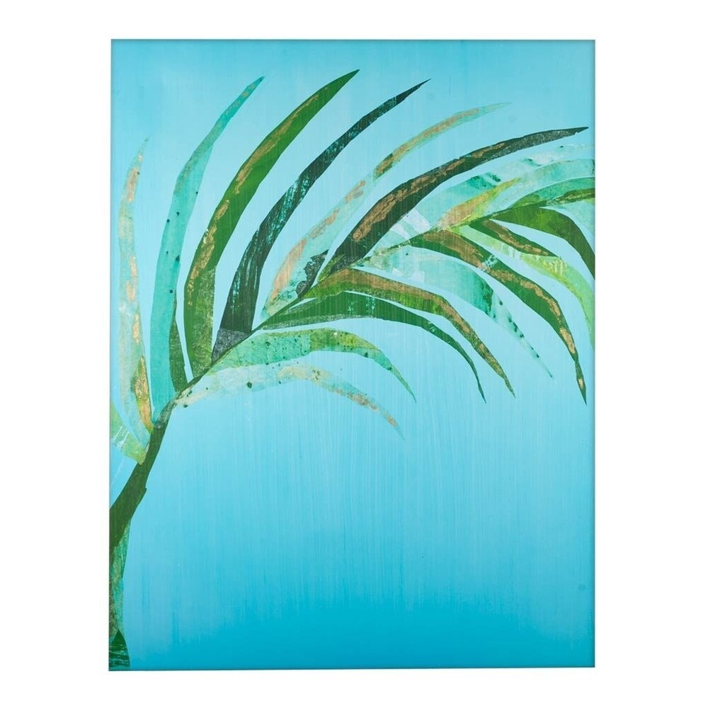 Mercana Summertime In Blue 2 (44 x 58) Made to Order Canvas Art