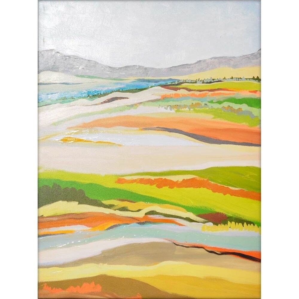Mercana Tillage #12 (44 x 58) Made to Order Canvas Art - Multi