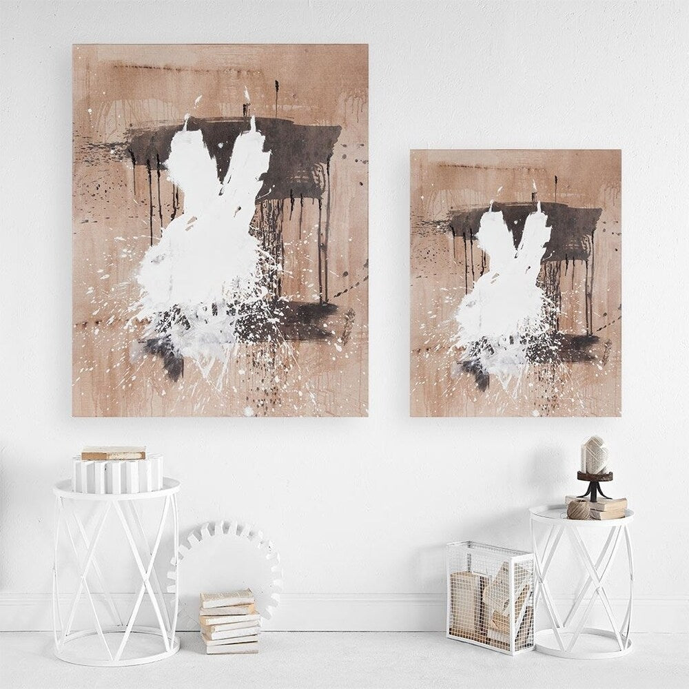 Mercana White Dress 1 (30 X 38) Made to Order Canvas Art