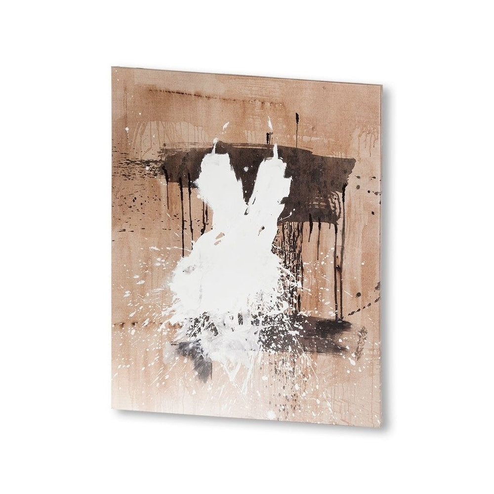 Mercana White Dress 1 (30 X 38) Made to Order Canvas Art