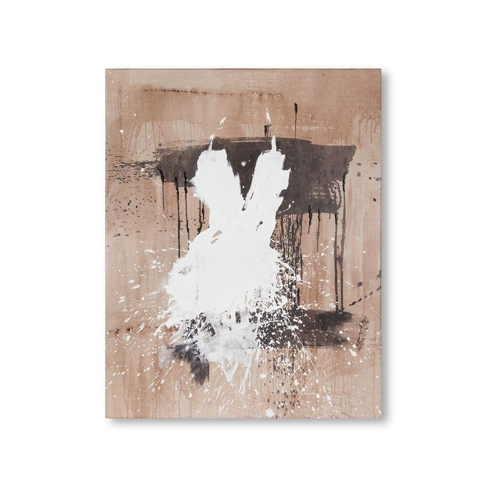 Mercana White Dress 1 (30 X 38) Made to Order Canvas Art