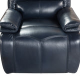 Mercedes Genuine Leather Power Recliner with Cushion Padded