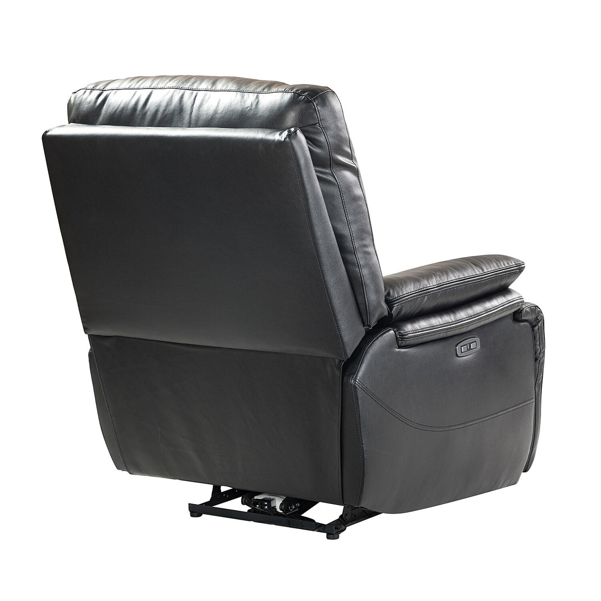 Mercedes Genuine Leather Power Recliner with Cushion Padded