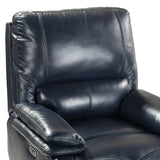 Mercedes Genuine Leather Power Recliner with Cushion Padded