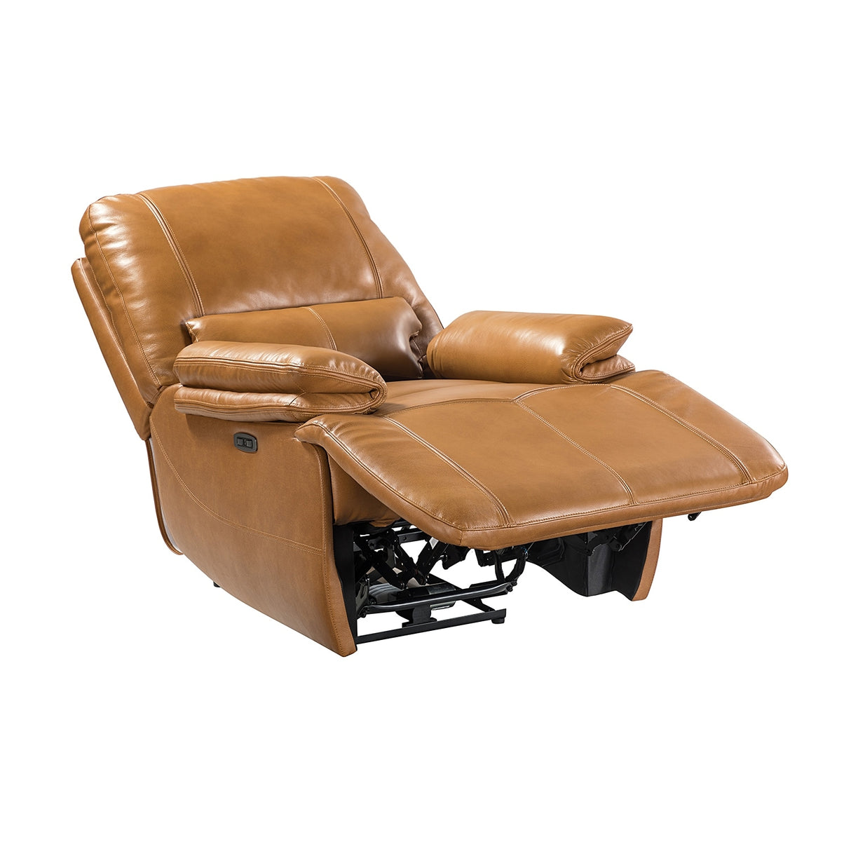 Mercedes Genuine Leather Power Recliner with Cushion Padded