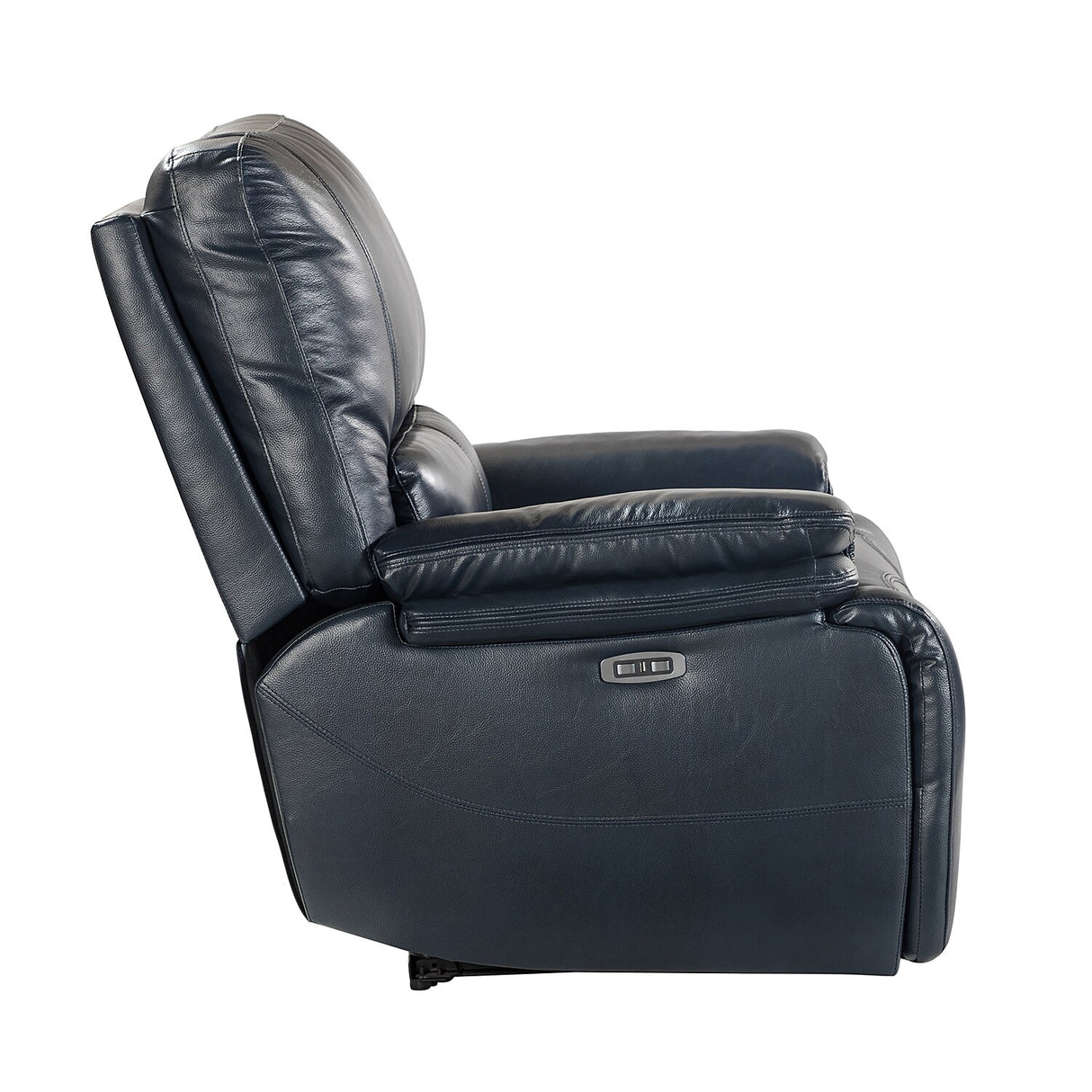 Mercedes Genuine Leather Power Recliner with Cushion Padded