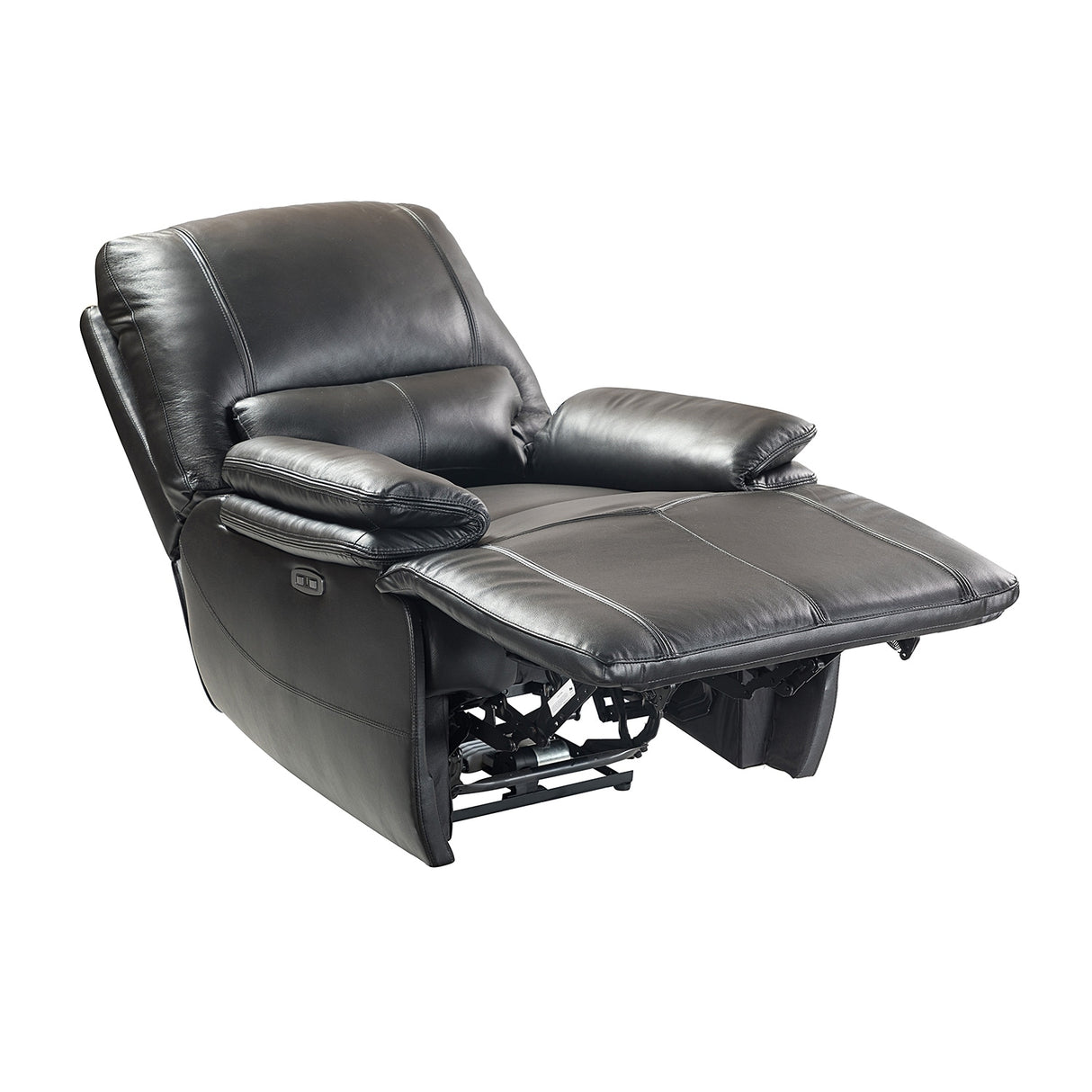 Mercedes Genuine Leather Power Recliner with Cushion Padded