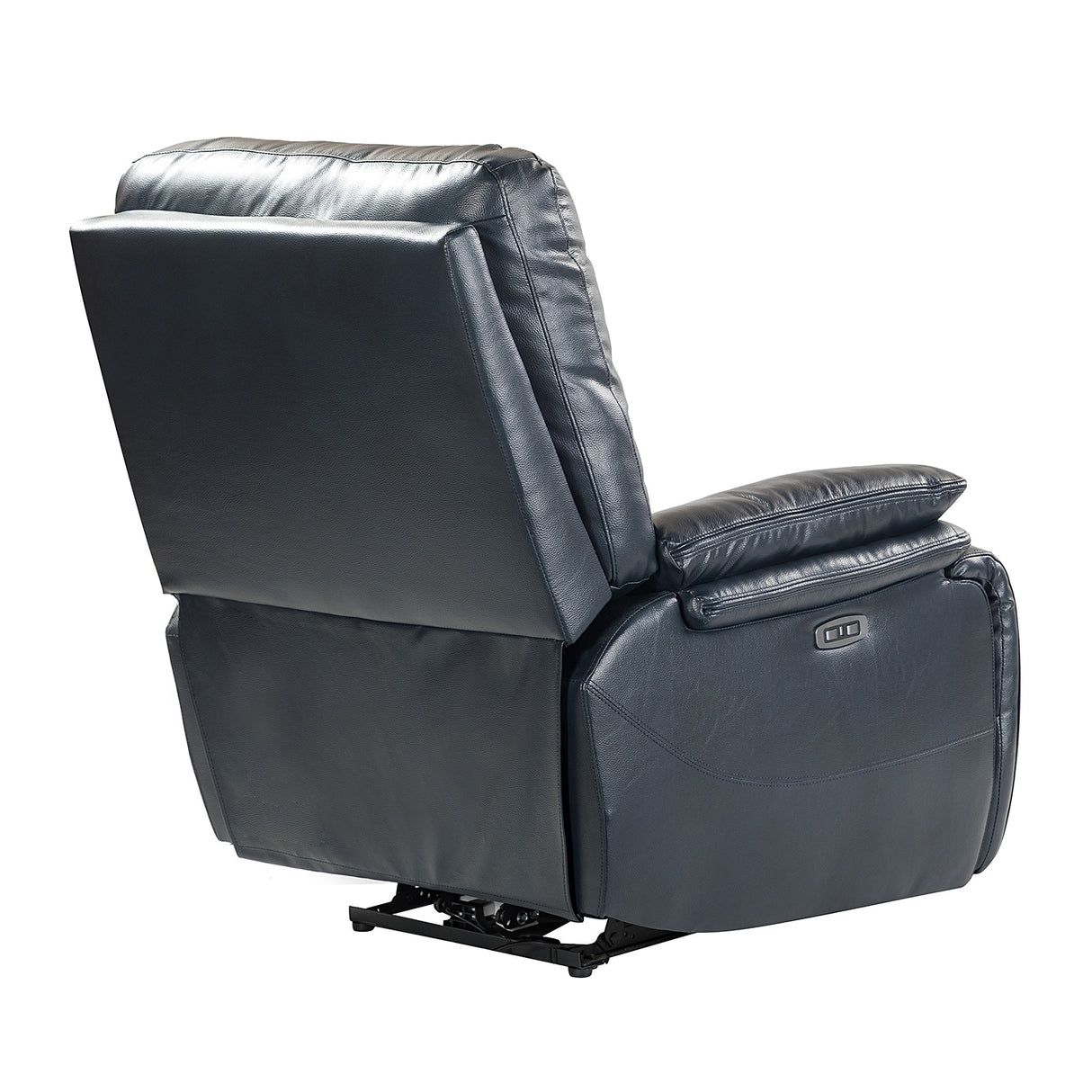 Mercedes Genuine Leather Power Recliner with Cushion Padded