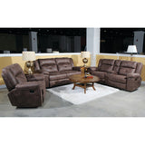 Mercer Golden Brown Console Loveseat