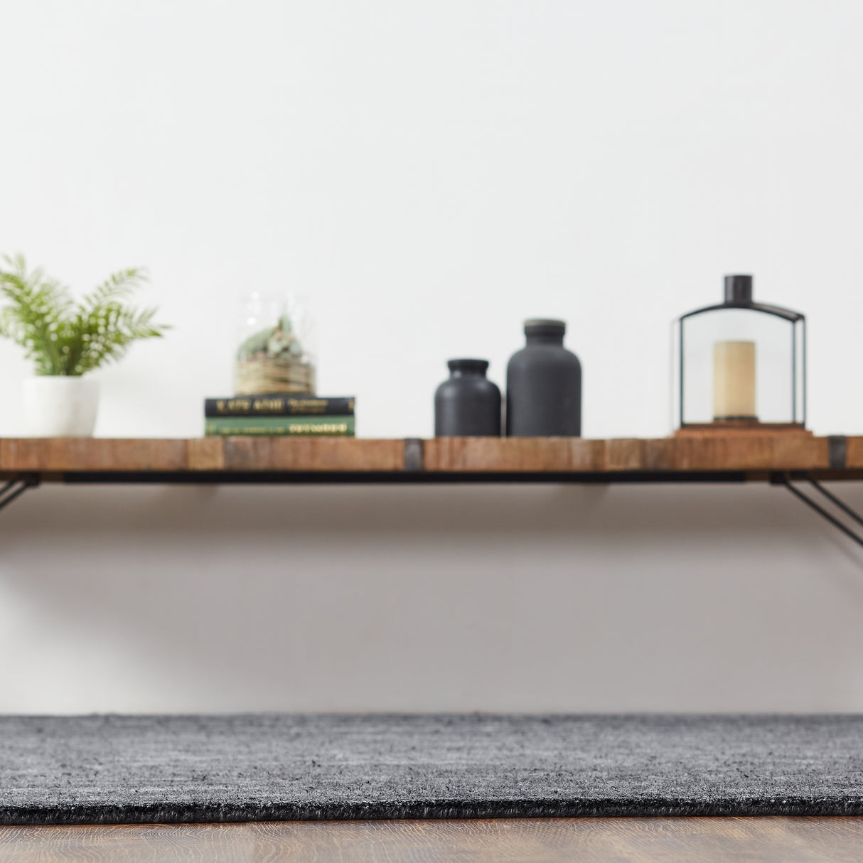 Charcoal Handmade Area Rug