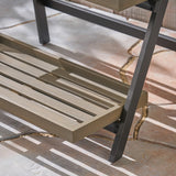 Meridien Outdoor Acacia Wood Plant Stand by Christopher Knight Home