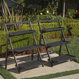 Meridien Outdoor Acacia Wood Plant Stand by Christopher Knight Home