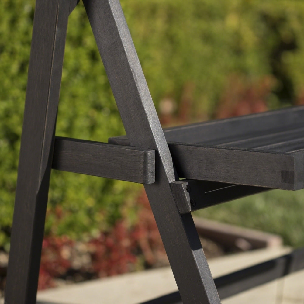 Meridien Outdoor Acacia Wood Plant Stand by Christopher Knight Home
