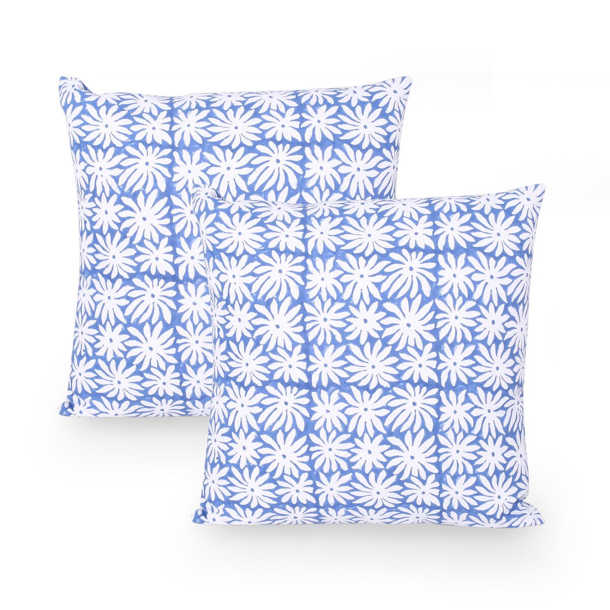 Merrie Modern Handcrafted Fabric Throw Pillow (Set of 2) by Christopher Knight Home