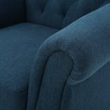 Merritt Contemporary Fabric Tufted Chair by Christopher Knight Home - 37.00"L x 35.25"W x 38.00"H
