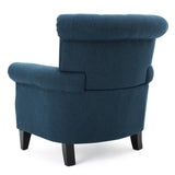 Merritt Contemporary Fabric Tufted Chair by Christopher Knight Home - 37.00"L x 35.25"W x 38.00"H