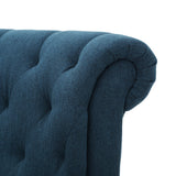 Merritt Contemporary Fabric Tufted Chair by Christopher Knight Home - 37.00"L x 35.25"W x 38.00"H
