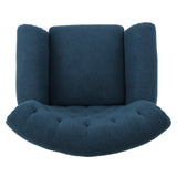 Merritt Contemporary Fabric Tufted Chair by Christopher Knight Home - 37.00"L x 35.25"W x 38.00"H