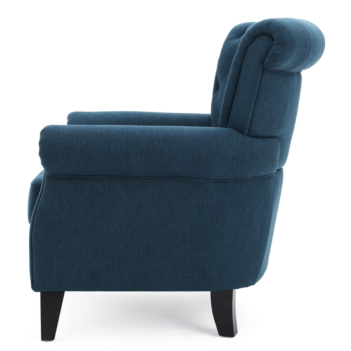 Merritt Contemporary Fabric Tufted Chair by Christopher Knight Home - 37.00"L x 35.25"W x 38.00"H