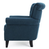 Merritt Contemporary Fabric Tufted Chair by Christopher Knight Home - 37.00"L x 35.25"W x 38.00"H