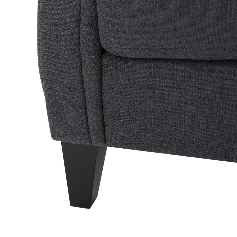 Merritt Contemporary Fabric Tufted Chair by Christopher Knight Home - 37.00"L x 35.25"W x 38.00"H