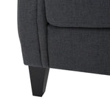 Merritt Contemporary Fabric Tufted Chair by Christopher Knight Home - 37.00"L x 35.25"W x 38.00"H