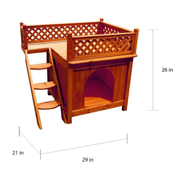 Merry Products Balcony View Dog House