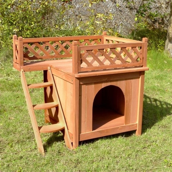 Merry Products Balcony View Dog House