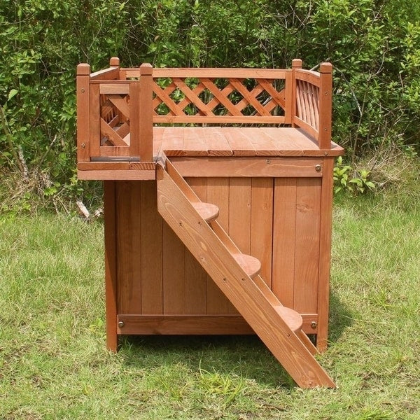 Merry Products Balcony View Dog House