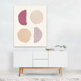 Mesa Designs IV Mixed Media Abstract Circles Art Print/Poster