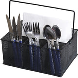 Mesh Condiment Caddy / Kitchen Supply, Utensil, Napkin Holder, 1151mb