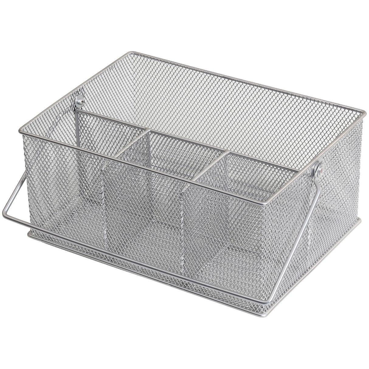 Mesh Condiment Caddy / Kitchen Supply, Utensil, Napkin Holder, 1151mb