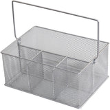 Mesh Condiment Caddy / Kitchen Supply, Utensil, Napkin Holder, 1151mb