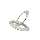 Metal 12" Circle Links, Silver 7.0"H - 11.5" x 7.0" x 7.0"
