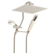 Metal 12" High Pressure Rain Shower Head with Handheld Shower Combo