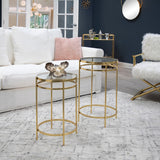 Metal 12" Orchid Tealight Candle Holder, Gold - 12Lx9Wx6H