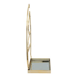 Metal 13" Cat Jewelry Rack, Gold