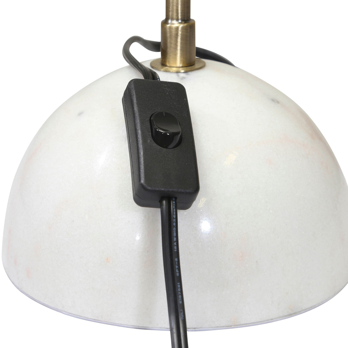 Metal 22" Desk Lamp, Brass 22.0"H - 17.0" x 7.25" x 22.0"