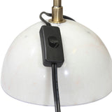 Metal 22" Desk Lamp, Brass 22.0"H - 17.0" x 7.25" x 22.0"