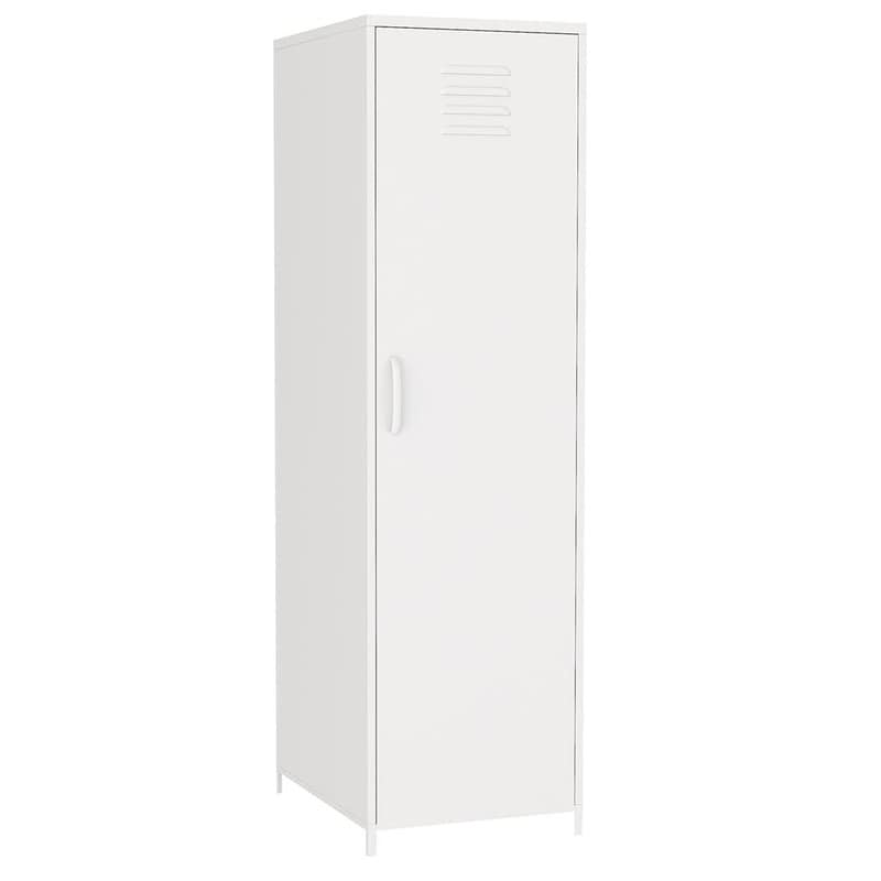 Metal Armoires Locker Cabinet for Kid with Hanging Rod and Shelves