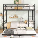 Metal Bunk Bed with Trundle