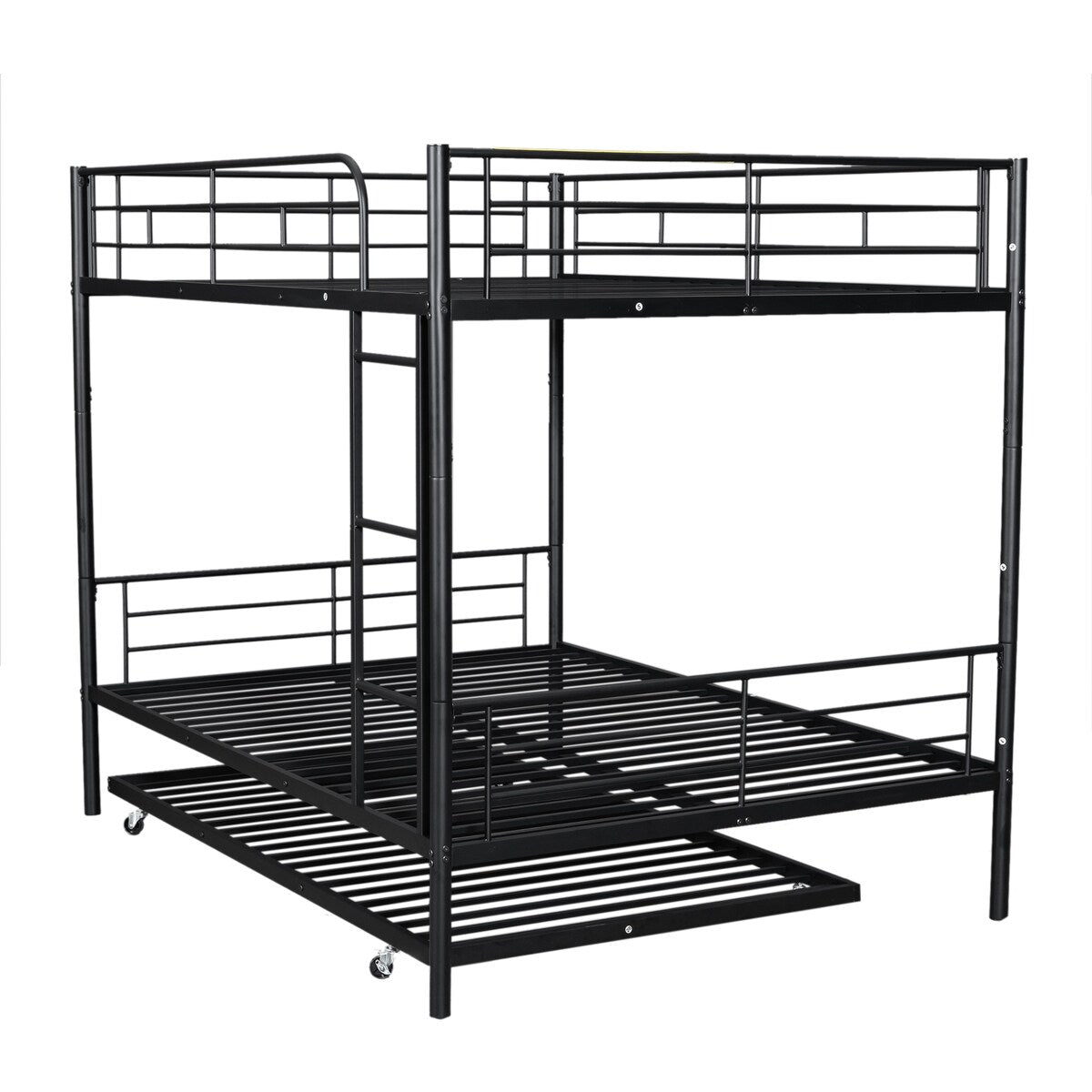 Metal Bunk Bed with Trundle