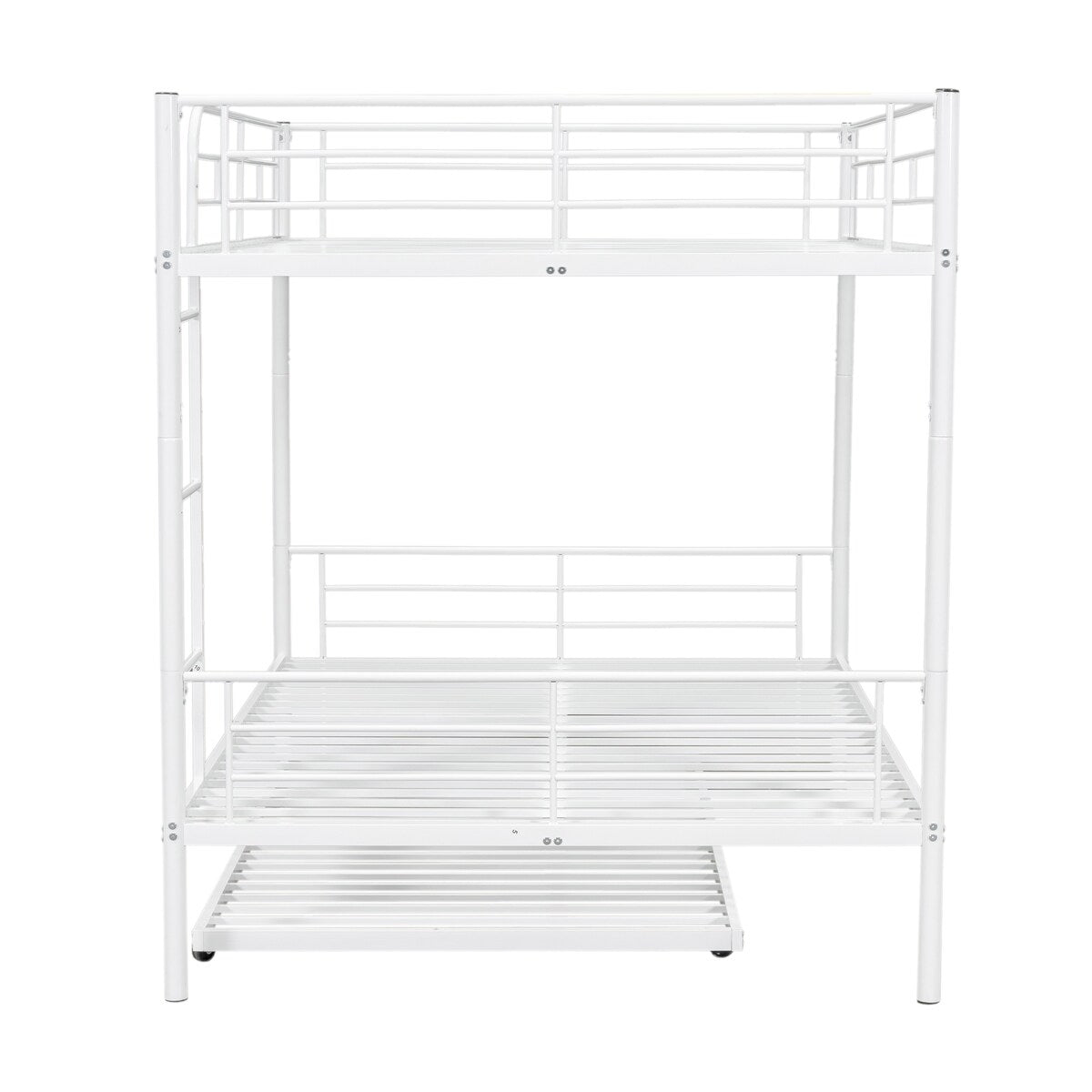 Metal Bunk Bed with Trundle