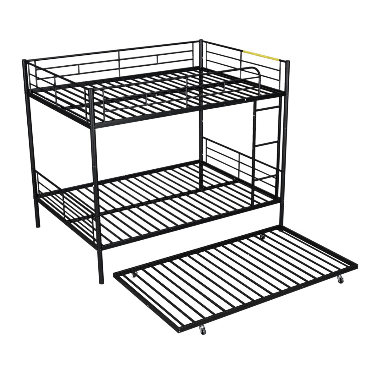 Metal Bunk Bed with Trundle
